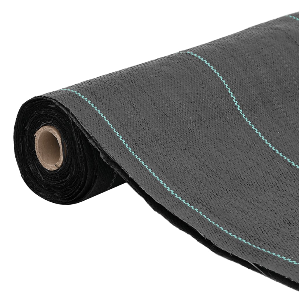 vidaXL Membrană antiburuieni, negru, 1,5x10 m, PP vidaXL Membrană antiburuieni, negru, 1,5x10 m, PP