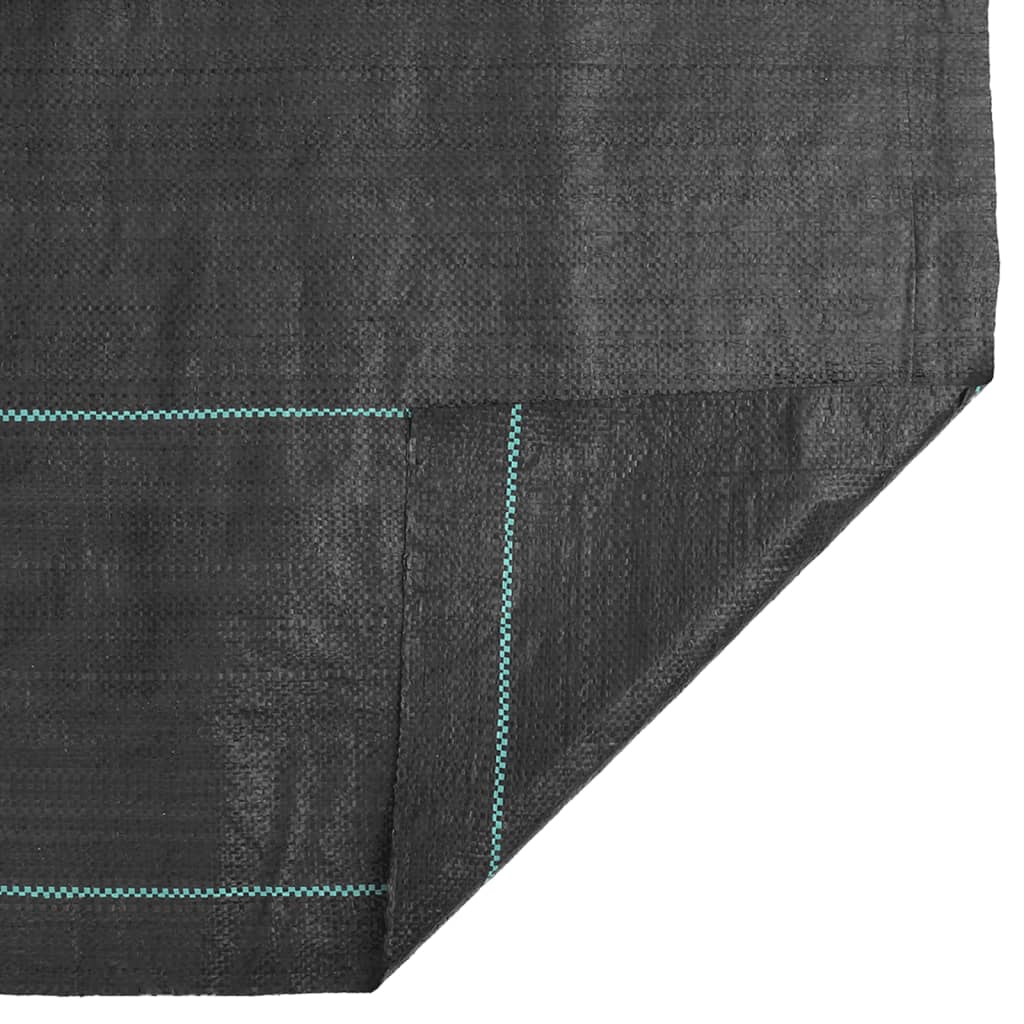 vidaXL Membrană antiburuieni, negru, 1,5x10 m, PP vidaXL Membrană antiburuieni, negru, 1,5x10 m, PP