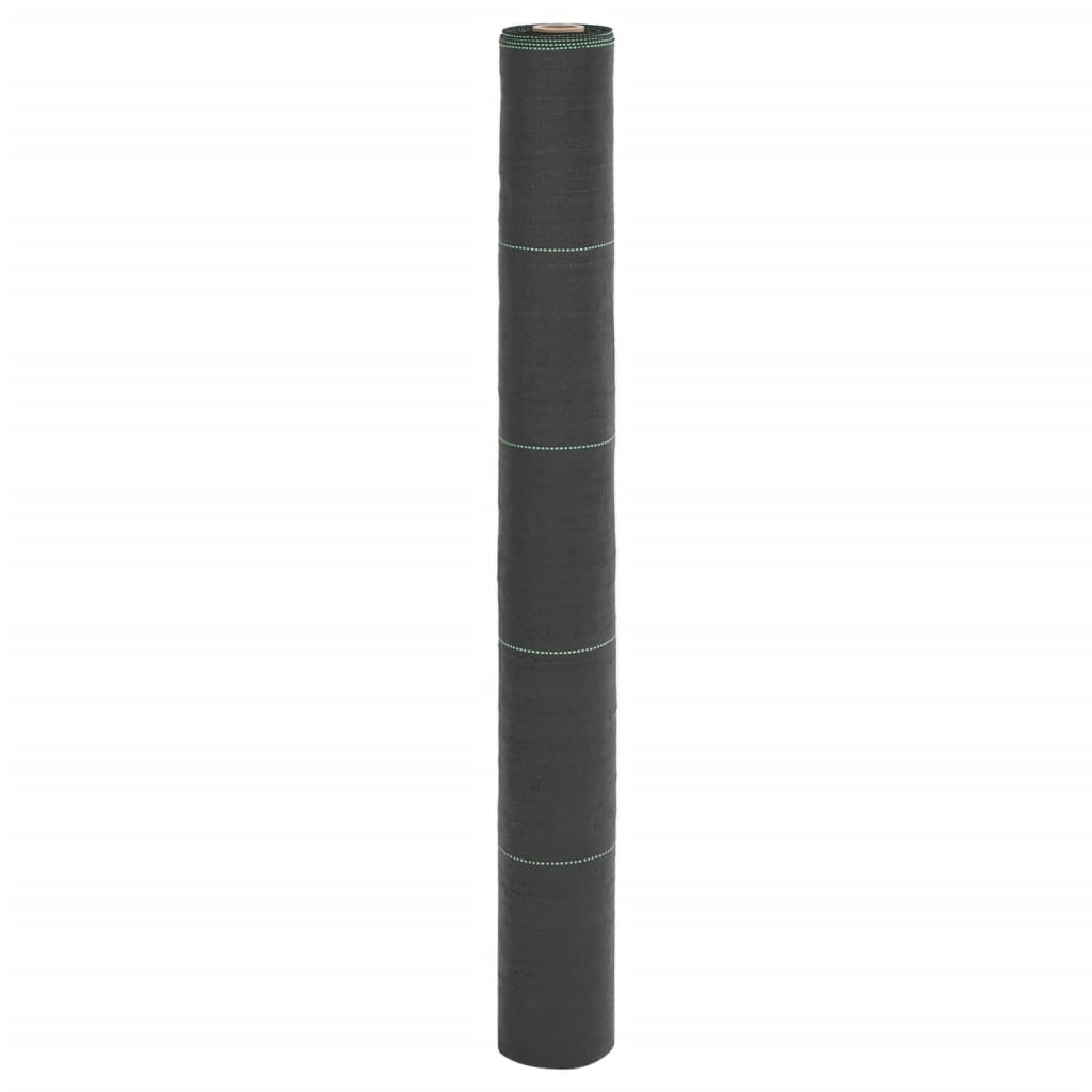 vidaXL Membrană antiburuieni, negru, 1x25 m, PP vidaXL Membrană antiburuieni, negru, 1x25 m, PP