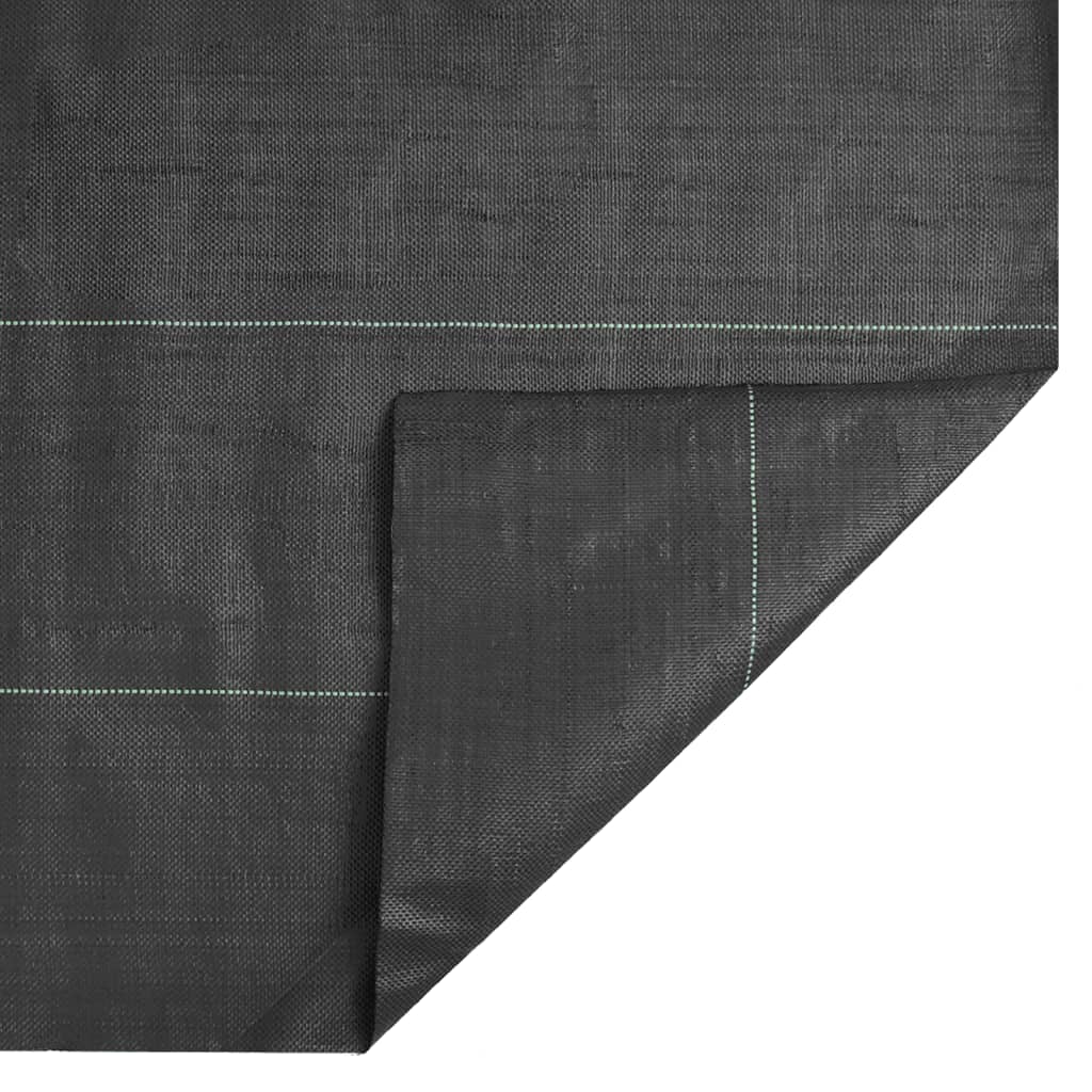 vidaXL Membrană antiburuieni, negru, 2x10 m, PP vidaXL Membrană antiburuieni, negru, 2x10 m, PP