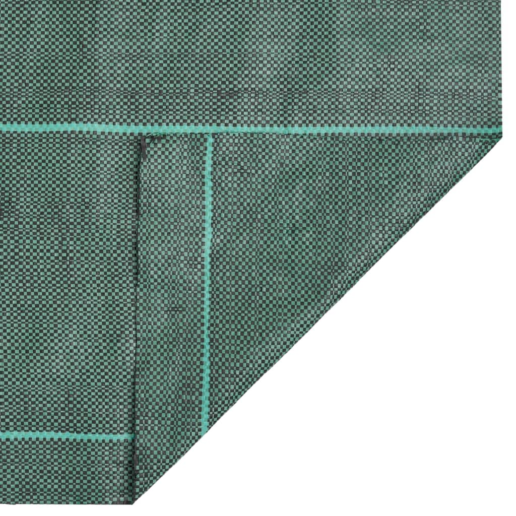 vidaXL Membrană antiburuieni, verde, 1,5x10 m, PP vidaXL Membrană antiburuieni, verde, 1,5x10 m, PP