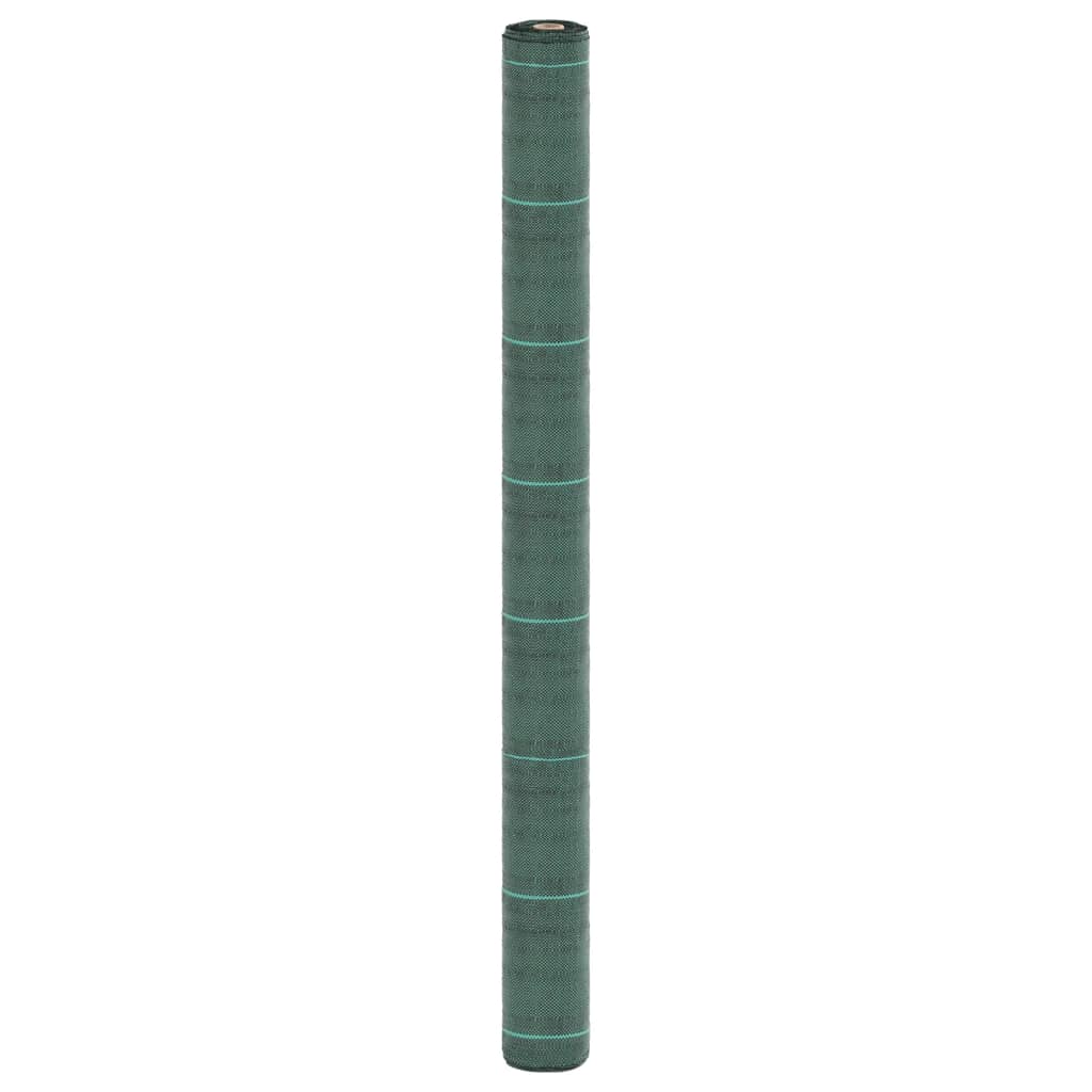 vidaXL Membrană antiburuieni, verde, 1,5x10 m, PP vidaXL Membrană antiburuieni, verde, 1,5x10 m, PP