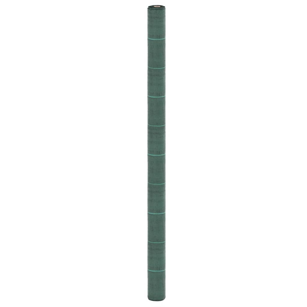 vidaXL Membrană antiburuieni, verde, 2x100 m, PP vidaXL Membrană antiburuieni, verde, 2x100 m, PP