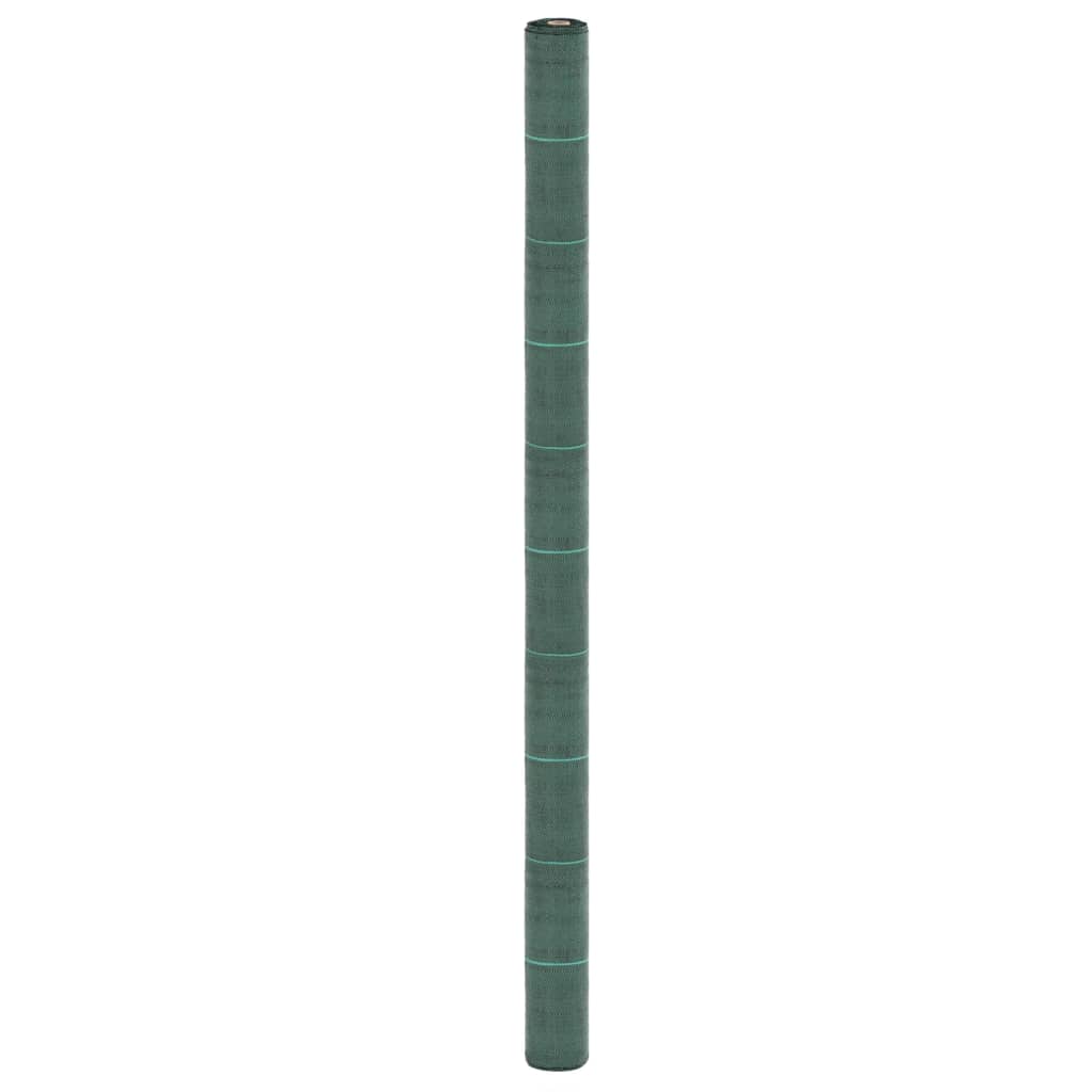 vidaXL Membrană antiburuieni, verde, 2x200 m, PP
