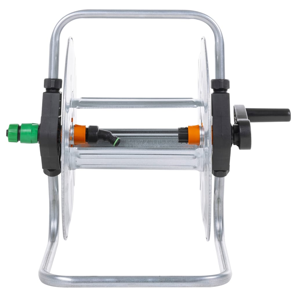vidaXL Tambur de perete pentru furtun de 50 m 1/2", oțel vidaXL Tambur de perete pentru furtun de 50 m 1/2", oțel