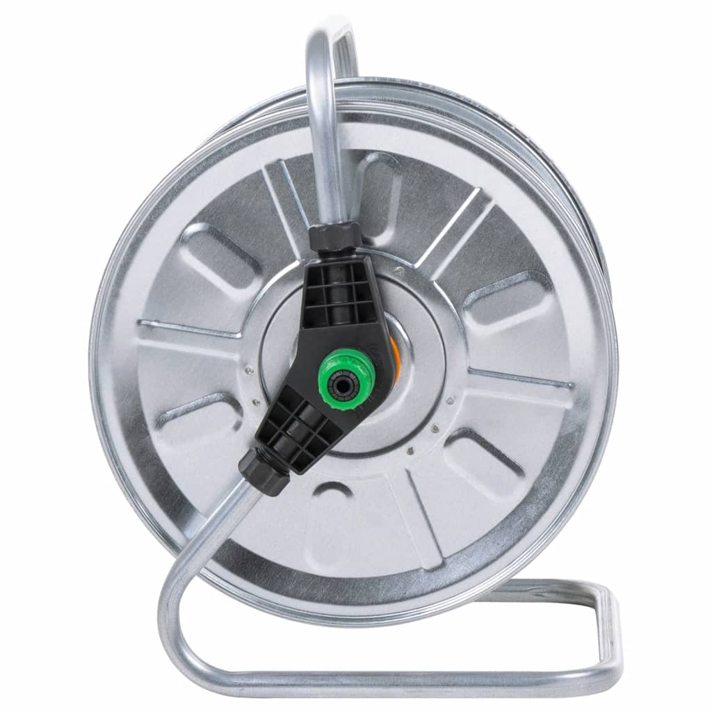 vidaXL Tambur de perete pentru furtun de 50 m 1/2", oțel vidaXL Tambur de perete pentru furtun de 50 m 1/2", oțel