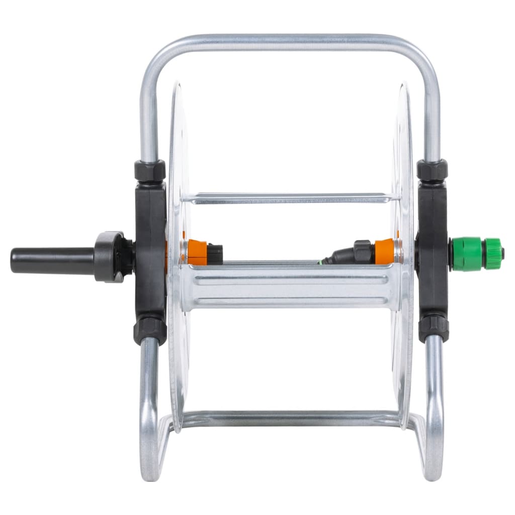 vidaXL Tambur de perete pentru furtun de 50 m 1/2", oțel vidaXL Tambur de perete pentru furtun de 50 m 1/2", oțel