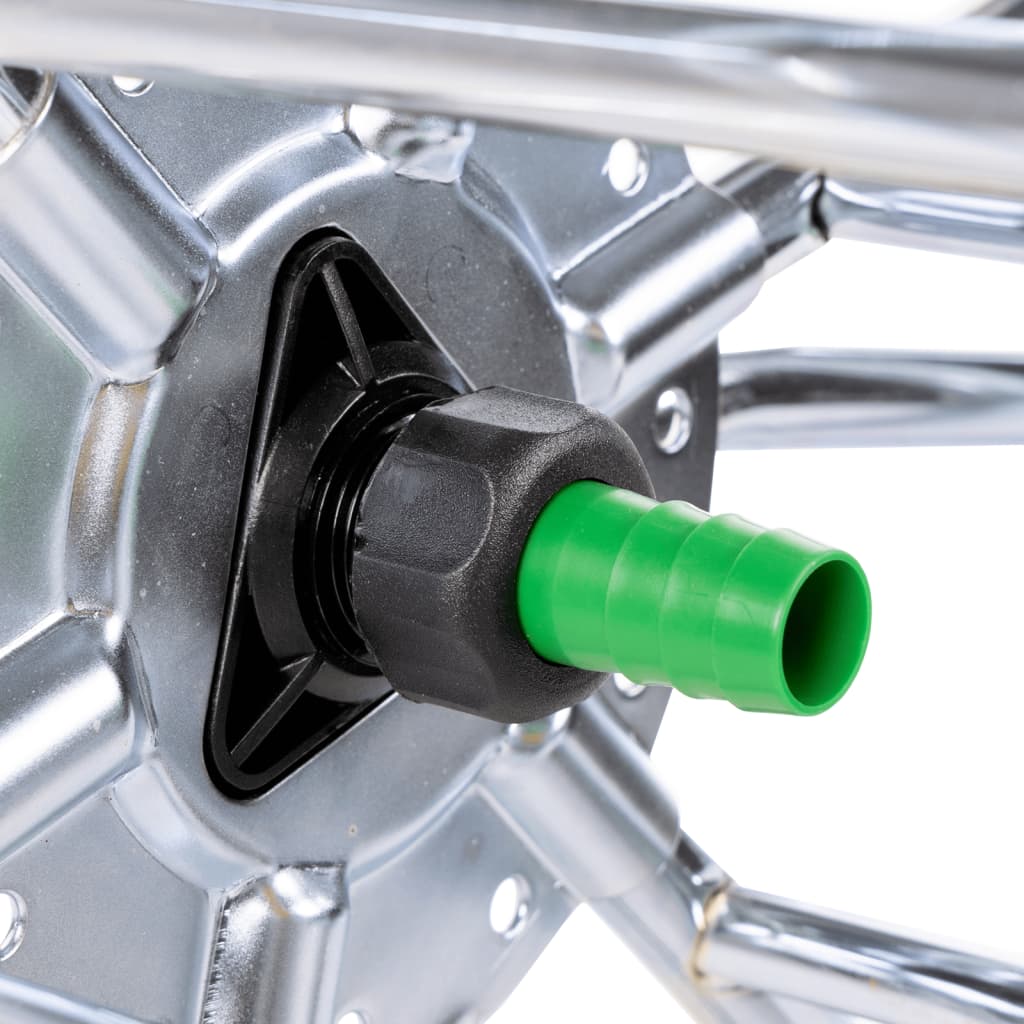 vidaXL Cărucior cu tambur pentru furtun de 80 m 4/2", oțel vidaXL Cărucior cu tambur pentru furtun de 80 m 4/2", oțel