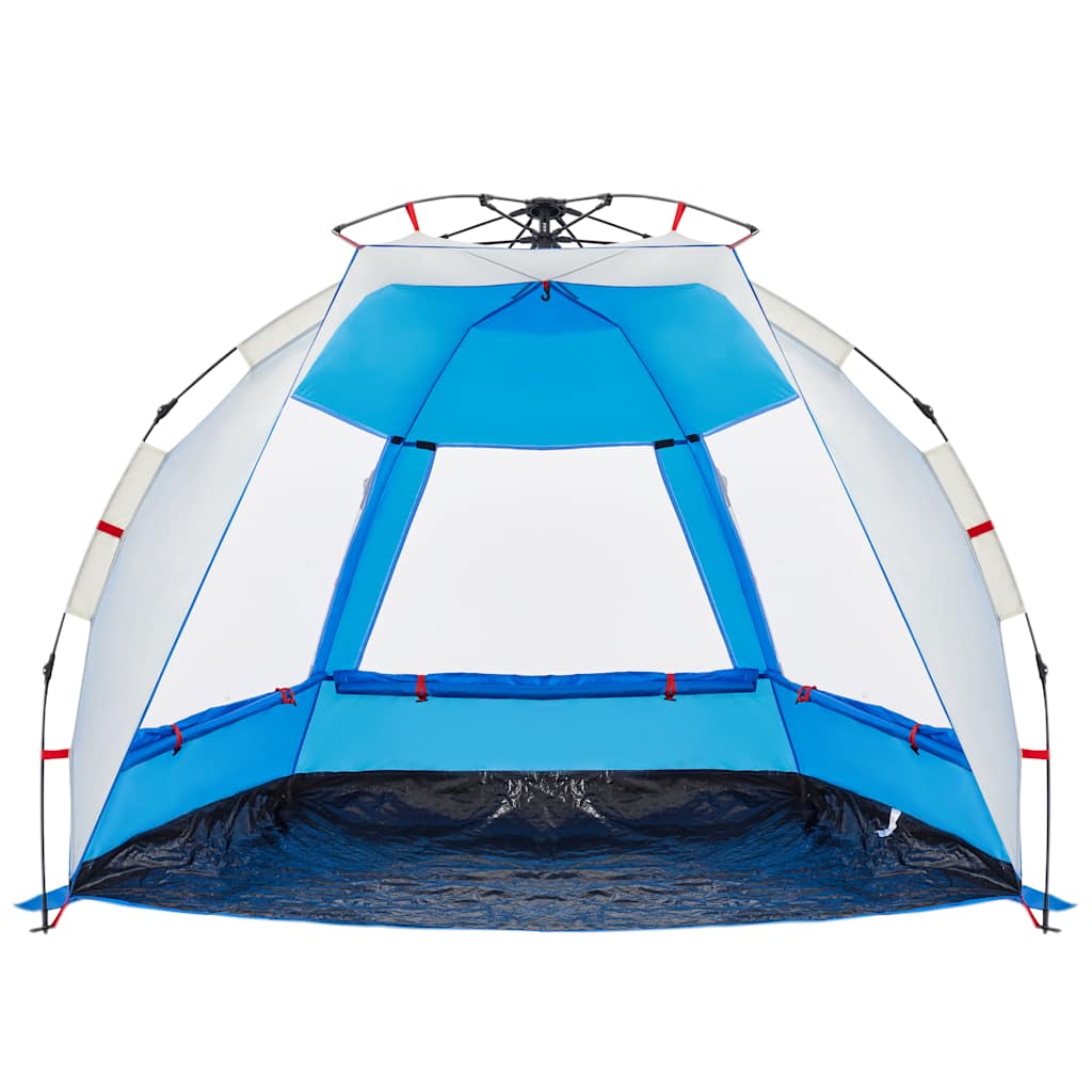 vidaXL Cort camping 2 persoane albastru azur impermeabil setare rapidă vidaXL Cort camping 2 persoane albastru azur impermeabil setare rapidă