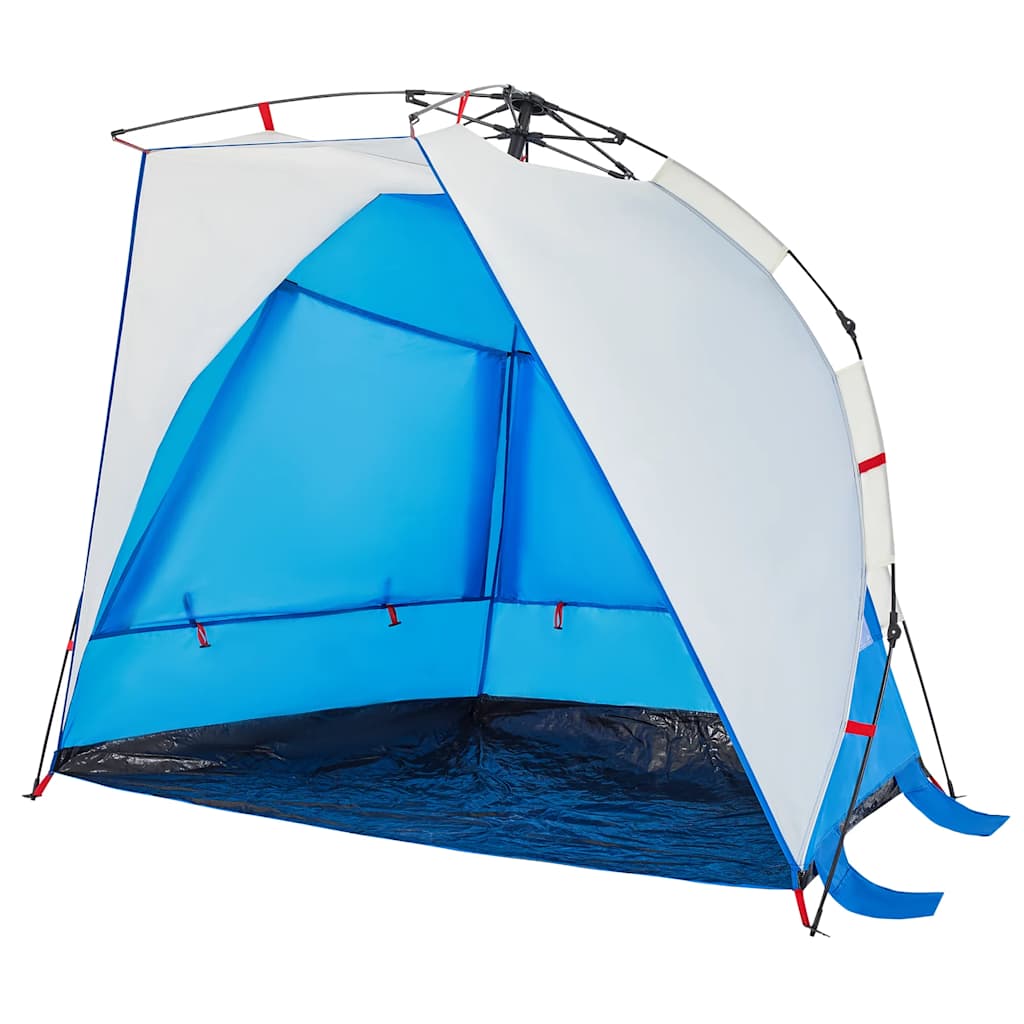 vidaXL Cort camping 2 persoane albastru azur impermeabil setare rapidă vidaXL Cort camping 2 persoane albastru azur impermeabil setare rapidă