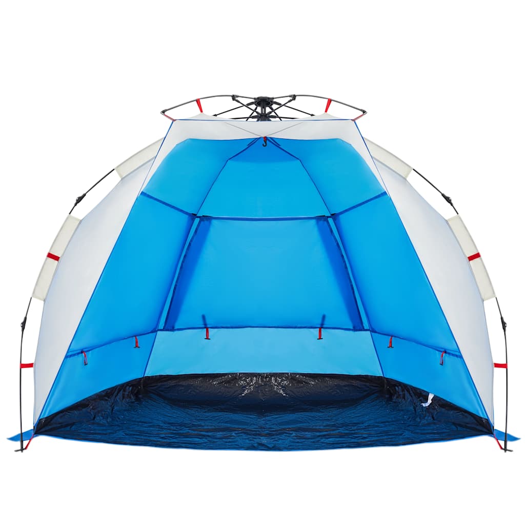 vidaXL Cort camping 2 persoane albastru azur impermeabil setare rapidă vidaXL Cort camping 2 persoane albastru azur impermeabil setare rapidă