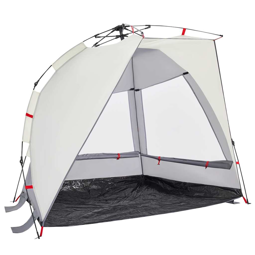 vidaXL Cort camping 2 persoane gri impermeabil setare rapidă vidaXL Cort camping 2 persoane gri impermeabil setare rapidă