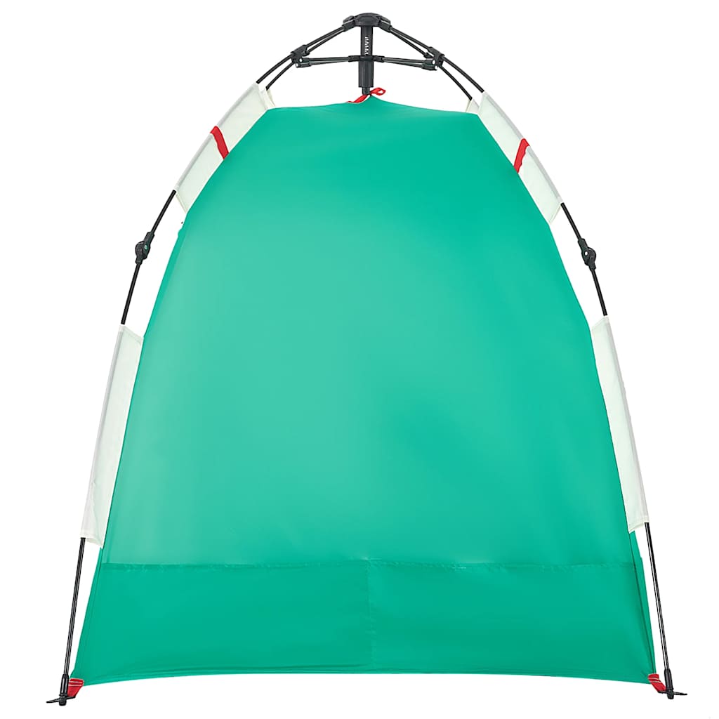 vidaXL Cort camping 2 persoane verde marin impermeabil setare rapidă