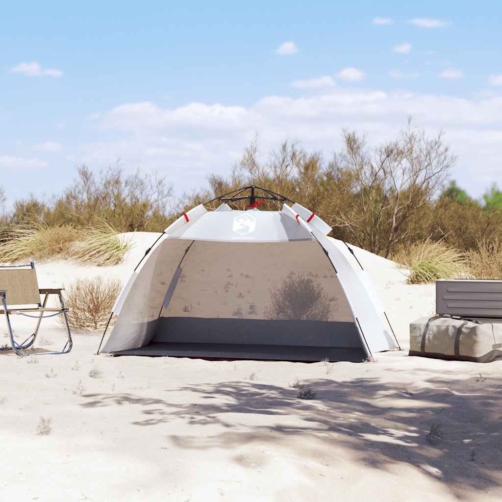 vidaXL Cort camping 2 persoane gri impermeabil setare rapidă vidaXL Cort camping 2 persoane gri impermeabil setare rapidă