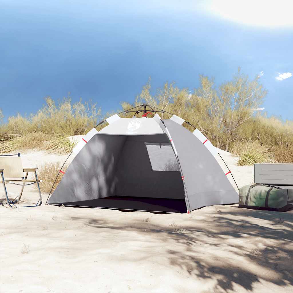 vidaXL Cort camping 2 persoane gri impermeabil setare rapidă vidaXL Cort camping 2 persoane gri impermeabil setare rapidă