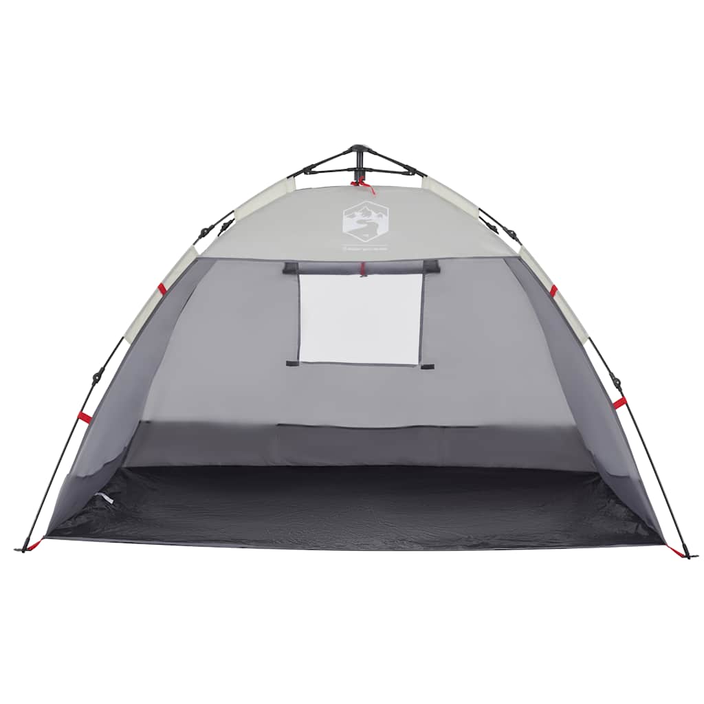 vidaXL Cort camping 2 persoane gri impermeabil setare rapidă vidaXL Cort camping 2 persoane gri impermeabil setare rapidă