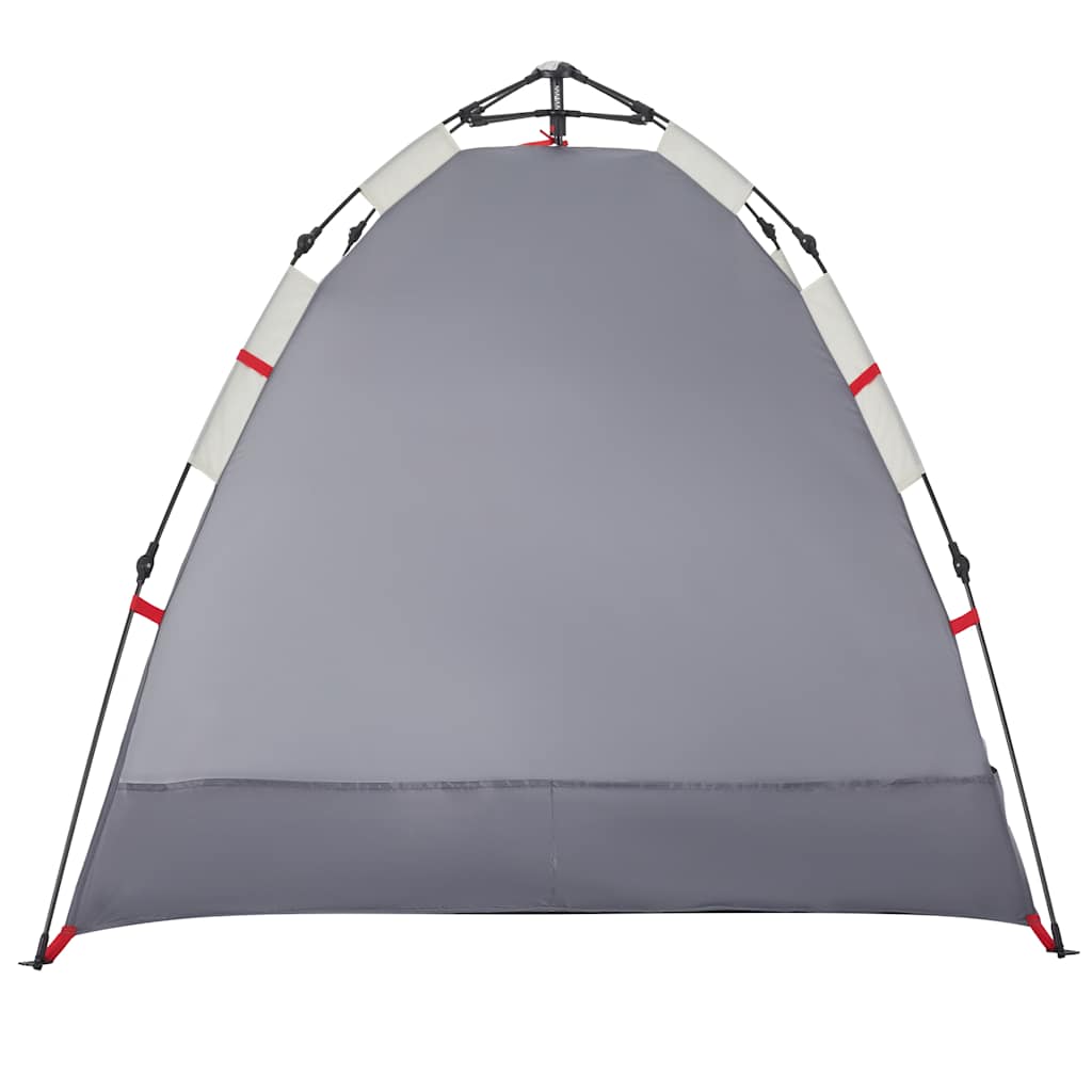 vidaXL Cort camping 2 persoane gri impermeabil setare rapidă vidaXL Cort camping 2 persoane gri impermeabil setare rapidă