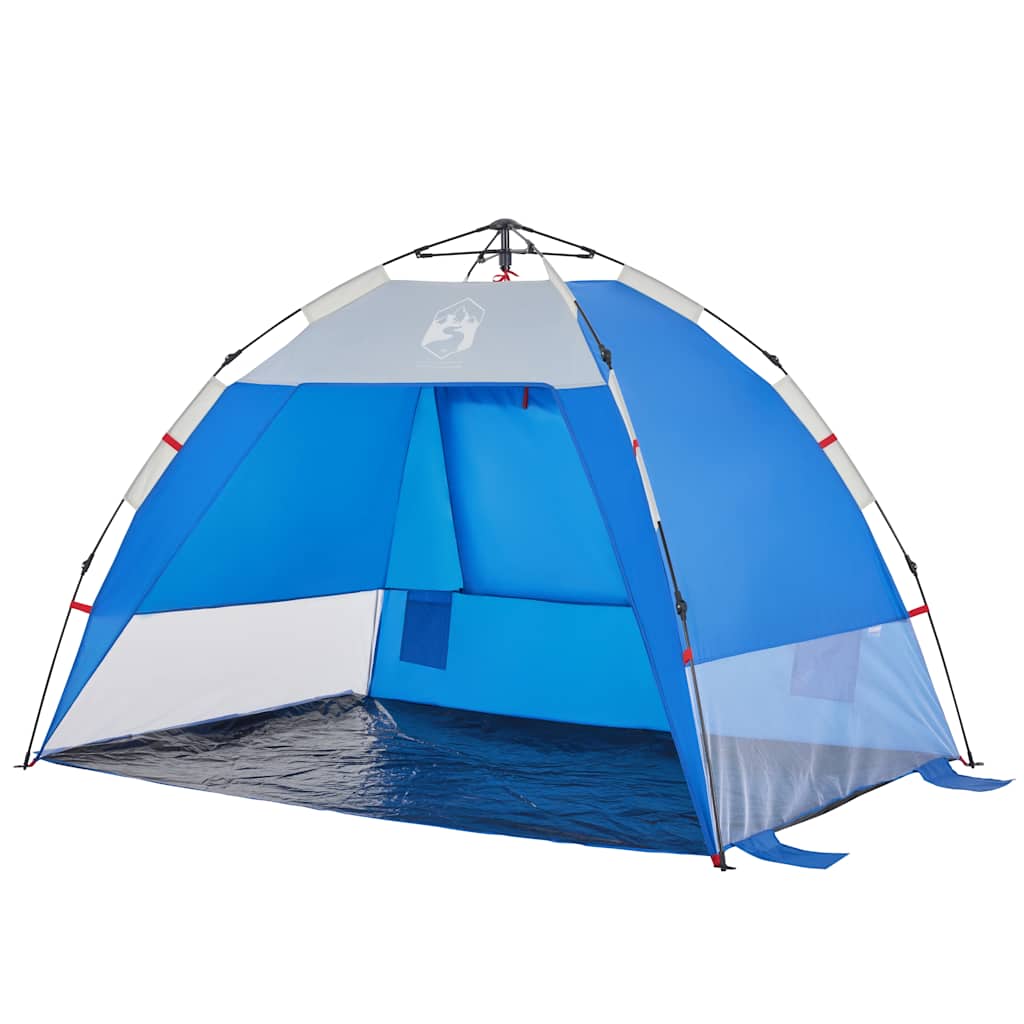 vidaXL Cort camping 2 persoane albastru azur impermeabil setare rapidă vidaXL Cort camping 2 persoane albastru azur impermeabil setare rapidă