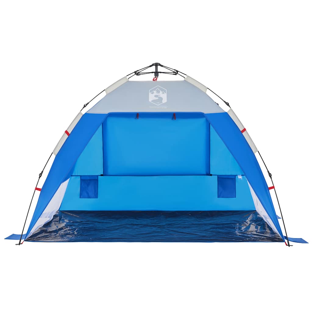 vidaXL Cort camping 2 persoane albastru azur impermeabil setare rapidă vidaXL Cort camping 2 persoane albastru azur impermeabil setare rapidă