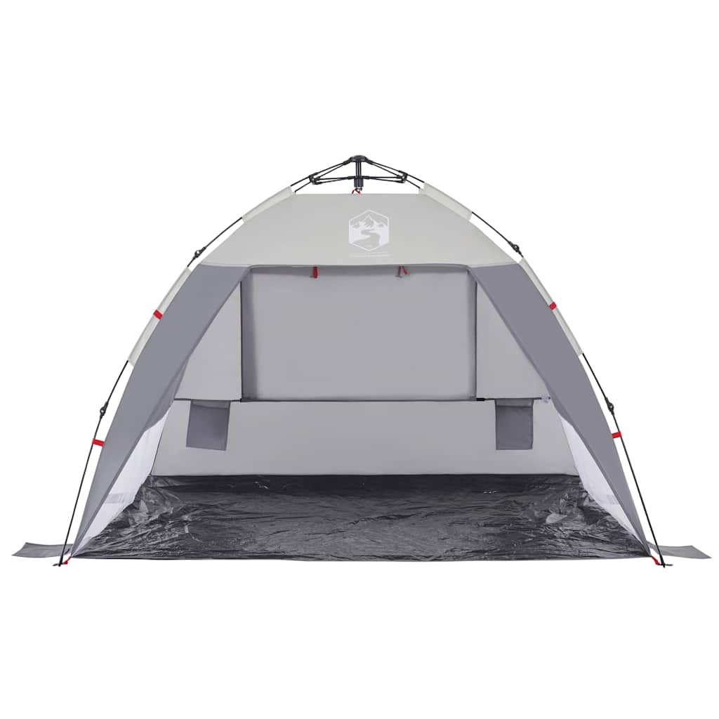 vidaXL Cort camping 2 persoane gri impermeabil setare rapidă vidaXL Cort camping 2 persoane gri impermeabil setare rapidă