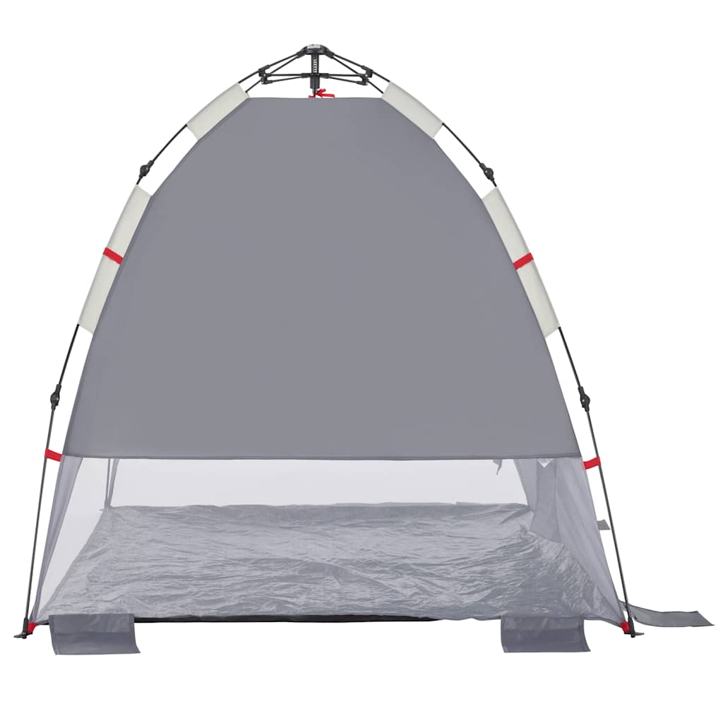 vidaXL Cort camping 2 persoane gri impermeabil setare rapidă vidaXL Cort camping 2 persoane gri impermeabil setare rapidă