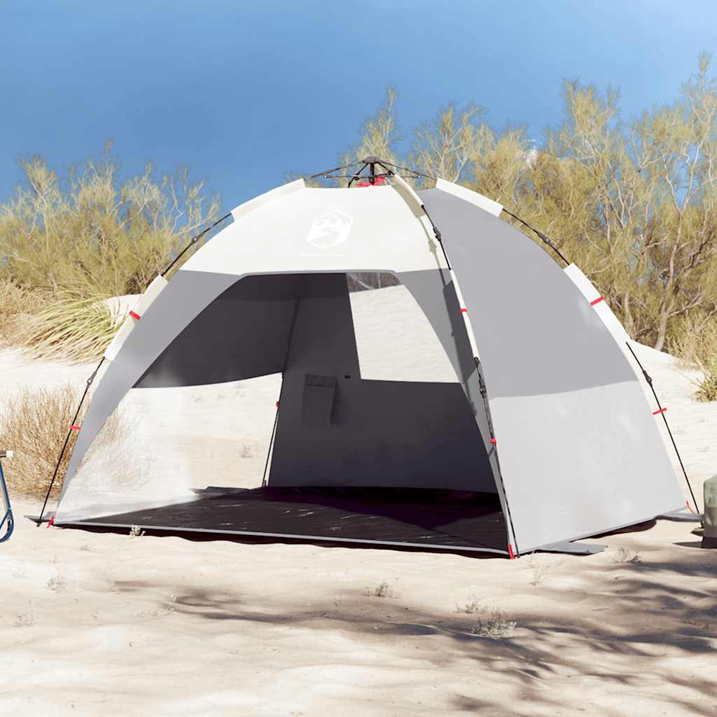 vidaXL Cort camping 2 persoane gri impermeabil setare rapidă vidaXL Cort camping 2 persoane gri impermeabil setare rapidă