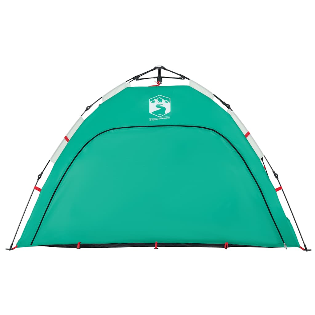 vidaXL Cort camping 2 persoane verde marin impermeabil setare rapidă vidaXL Cort camping 2 persoane verde marin impermeabil setare rapidă