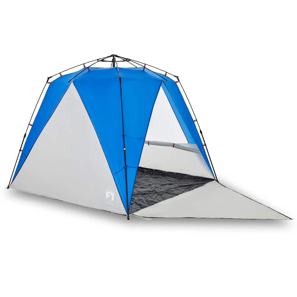 vidaXL Cort camping 4 persoane albastru azur impermeabil setare rapidă vidaXL Cort camping 4 persoane albastru azur impermeabil setare rapidă