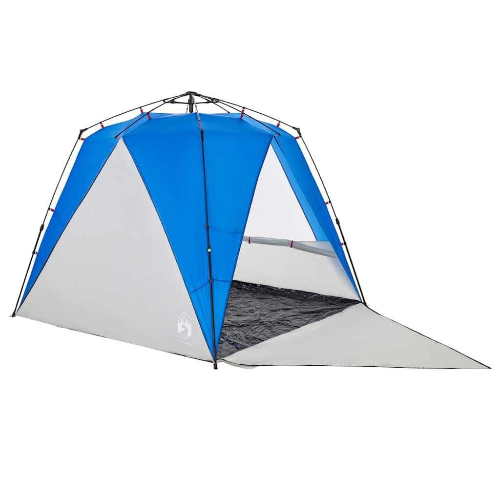 vidaXL Cort camping 4 persoane albastru azur impermeabil setare rapidă vidaXL Cort camping 4 persoane albastru azur impermeabil setare rapidă