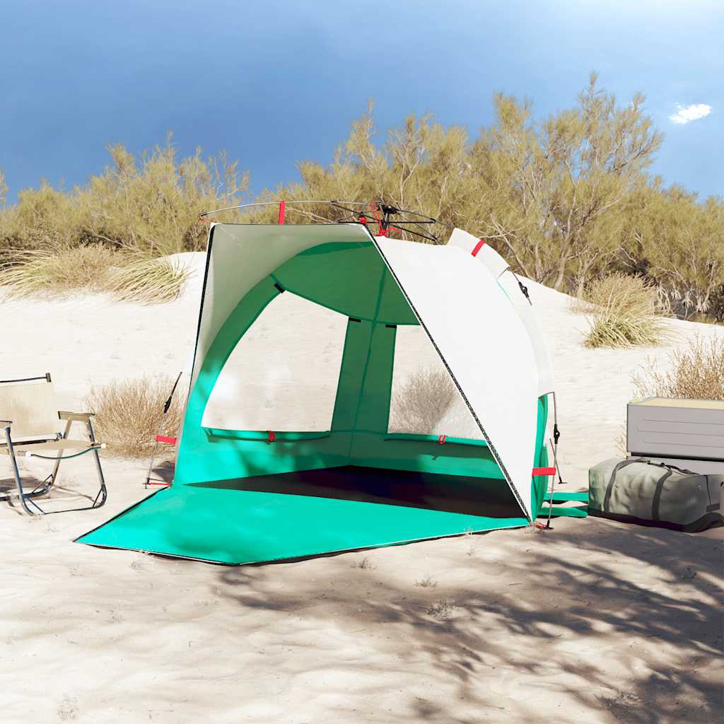 vidaXL Cort camping 2 persoane verde marin impermeabil setare rapidă vidaXL Cort camping 2 persoane verde marin impermeabil setare rapidă