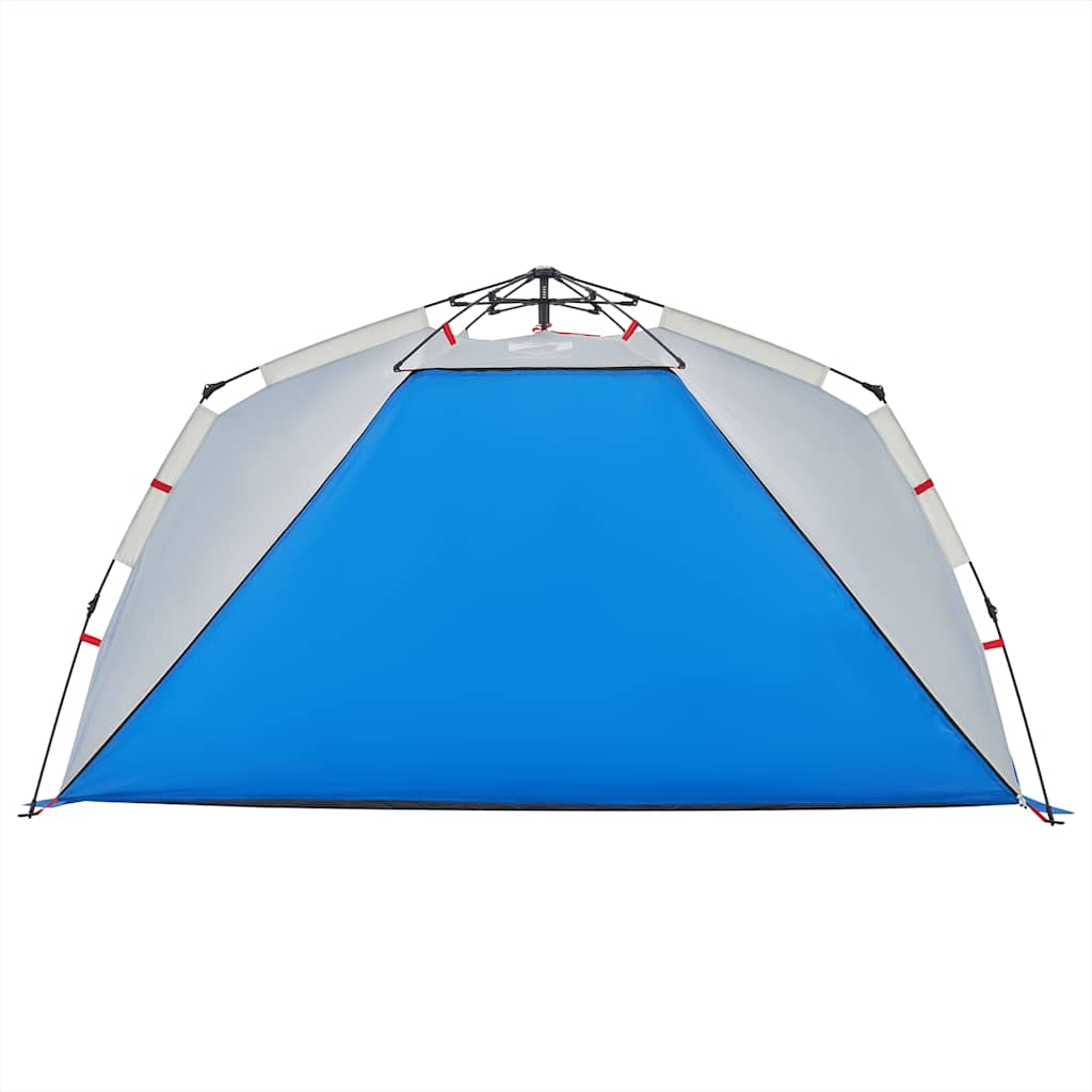 vidaXL Cort camping 3 persoane albastru azur impermeabil setare rapidă vidaXL Cort camping 3 persoane albastru azur impermeabil setare rapidă
