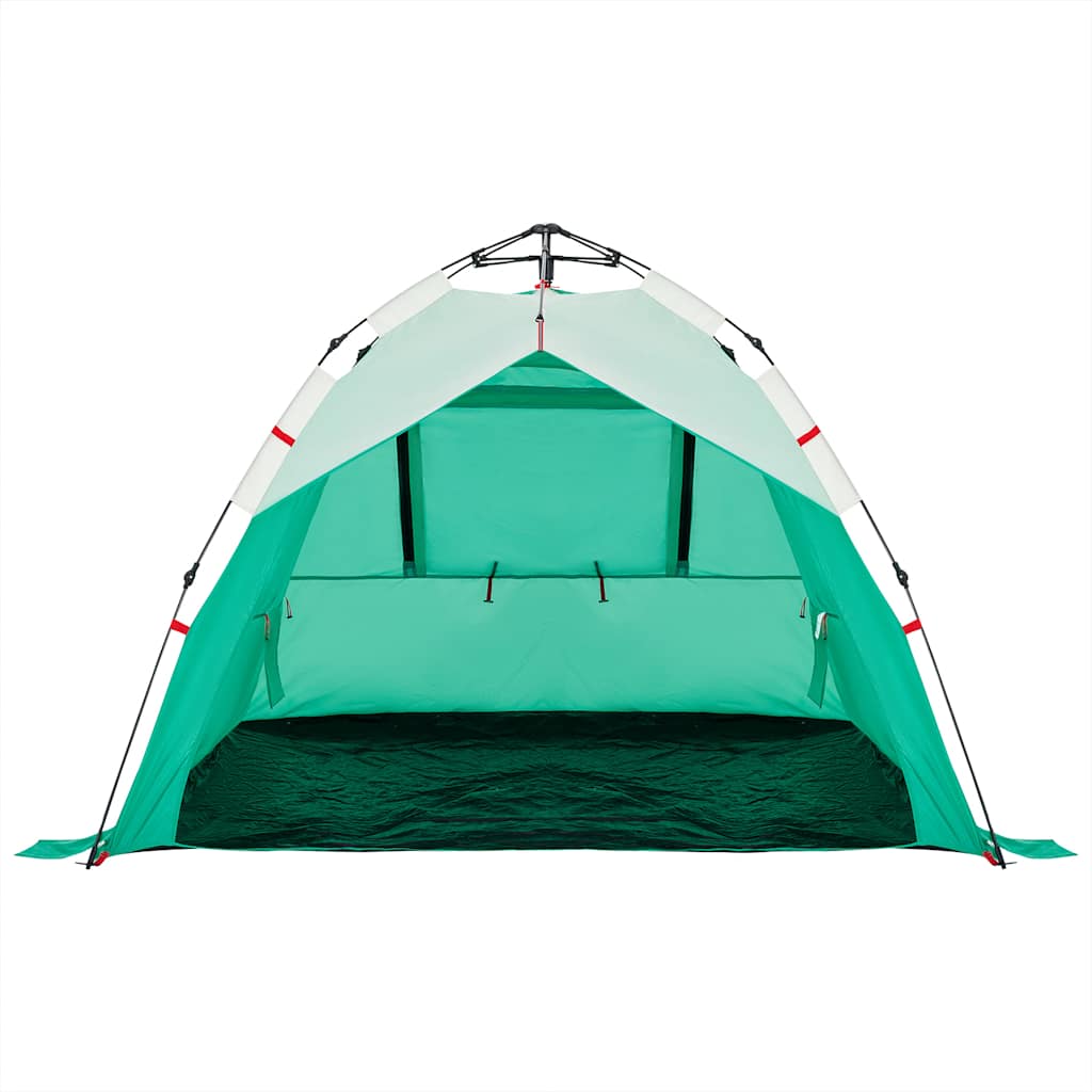 vidaXL Cort camping 3 persoane verde marin impermeabil setare rapidă vidaXL Cort camping 3 persoane verde marin impermeabil setare rapidă