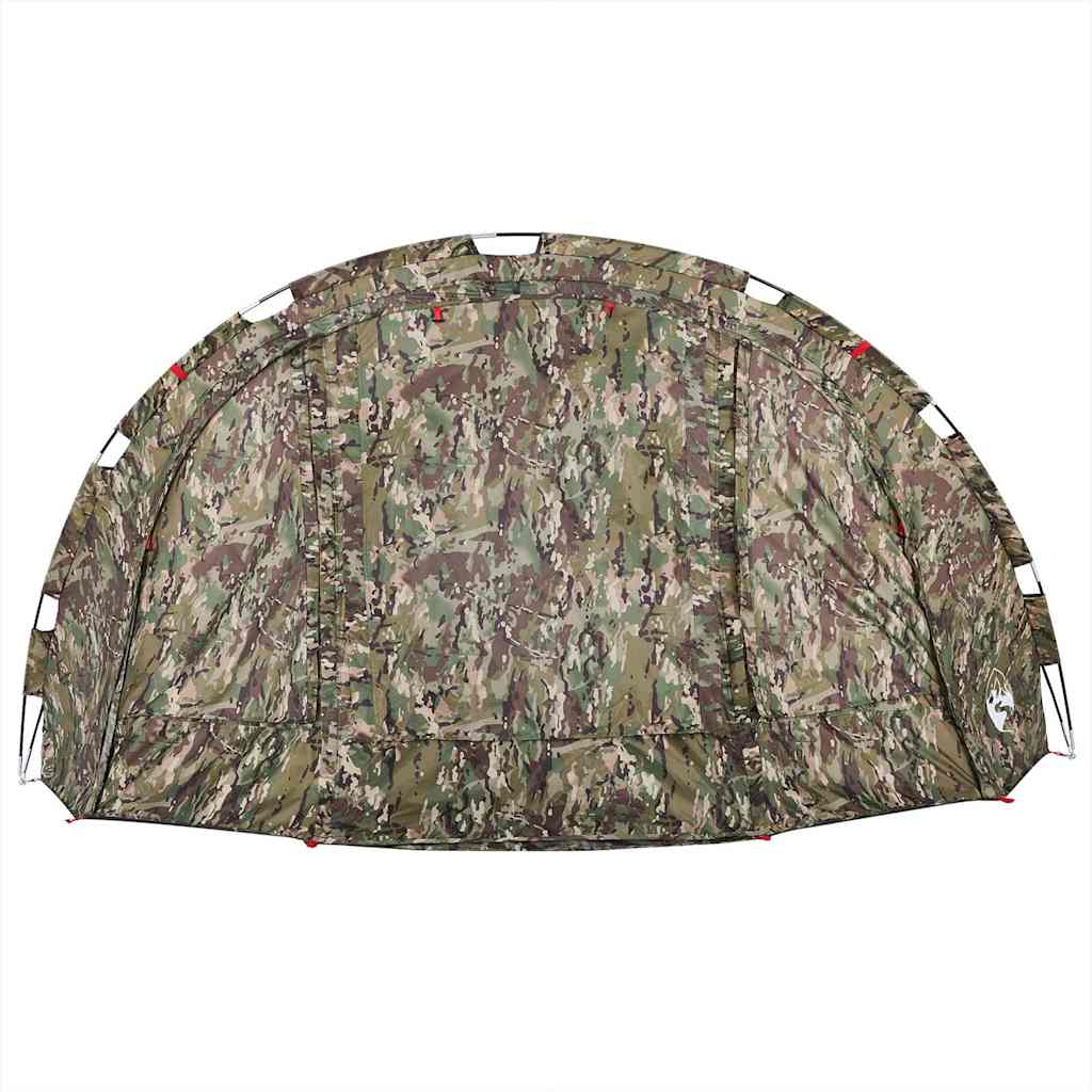 vidaXL Cort de pescuit pentru 4 persoane, camuflaj, impermeabil