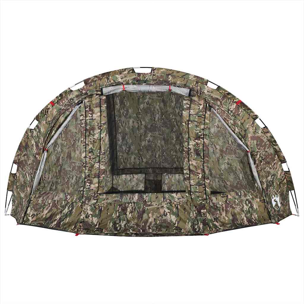 vidaXL Cort de pescuit pentru 4 persoane, camuflaj, impermeabil