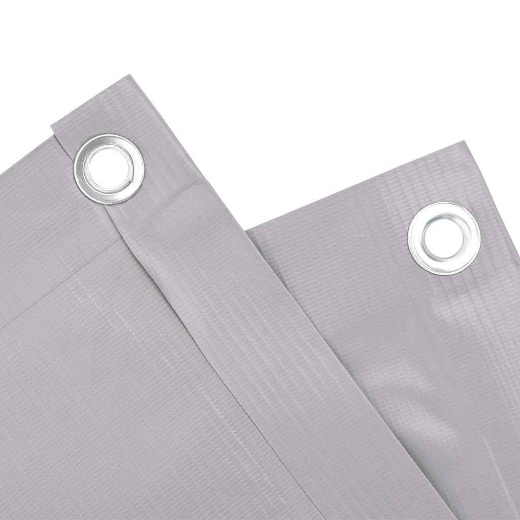 vidaXL Paravan de balcon, gri, 600x75 cm, PVC vidaXL Paravan de balcon, gri, 600x75 cm, PVC