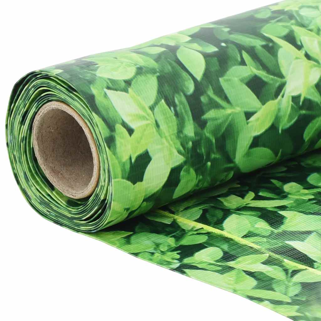 vidaXL Paravan de balcon cu aspect de plantă, verde, 600x75 cm, PVC vidaXL Paravan de balcon cu aspect de plantă, verde, 600x75 cm, PVC