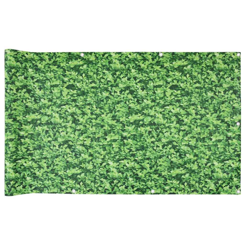 vidaXL Paravan de balcon cu aspect de plantă, verde, 700x75 cm, PVC vidaXL Paravan de balcon cu aspect de plantă, verde, 700x75 cm, PVC