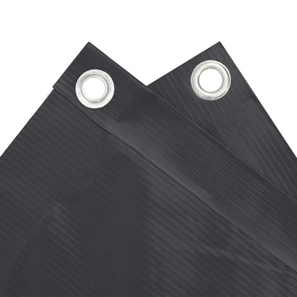 vidaXL Paravan de balcon, antracit, 400x90 cm, PVC