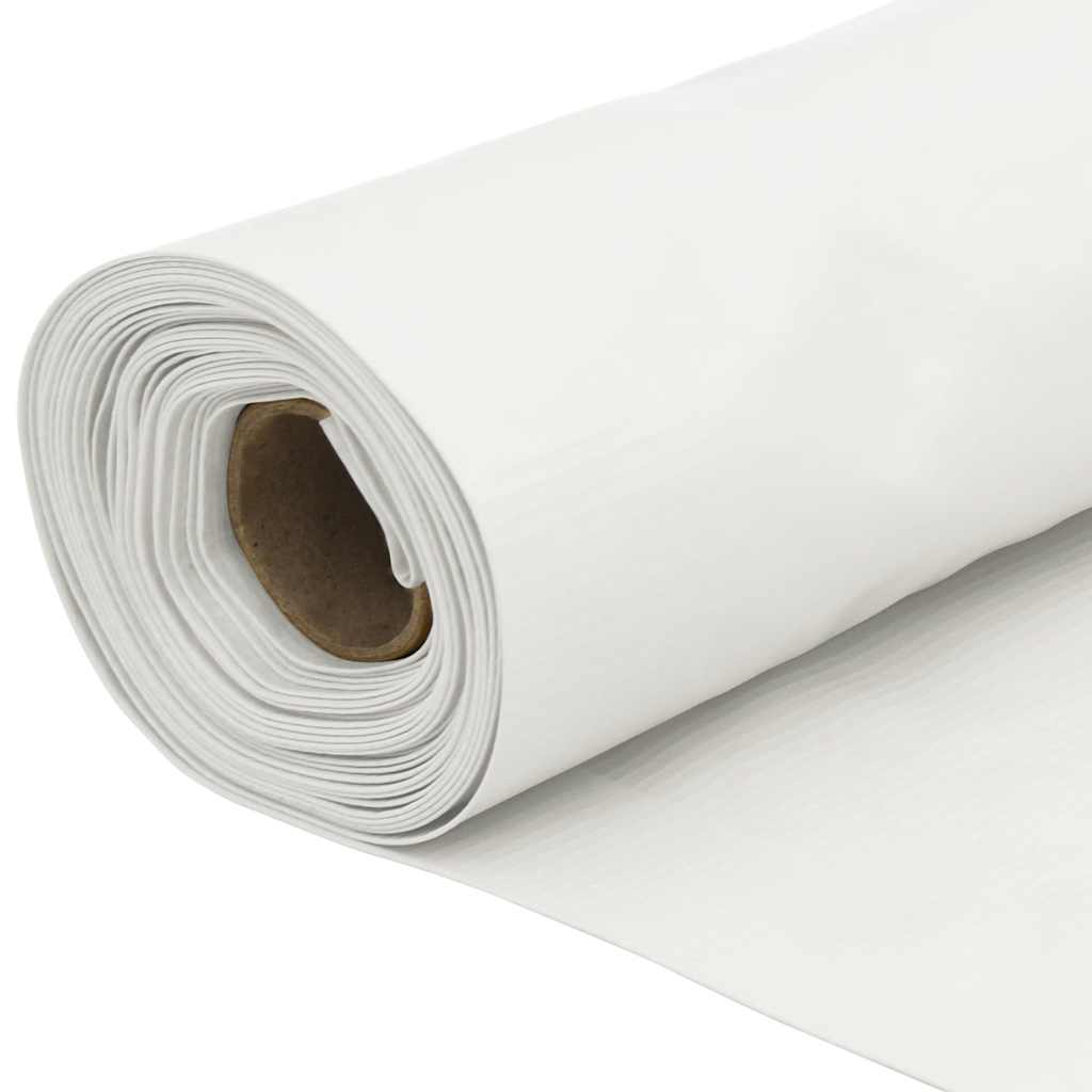 vidaXL Paravan de balcon, alb, 600x120 cm, PVC vidaXL Paravan de balcon, alb, 600x120 cm, PVC