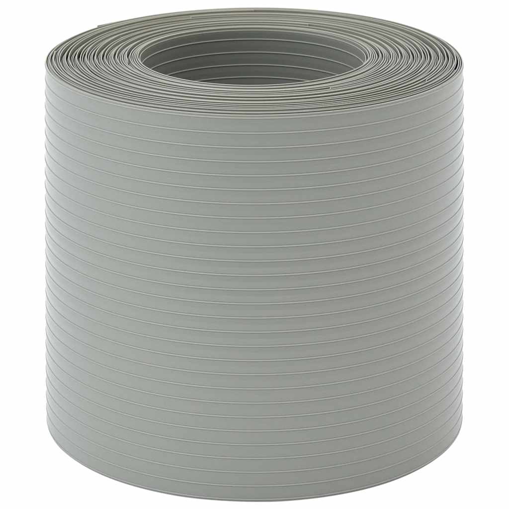 vidaXL Paravane de grădină, 10 buc., gri piatră, 252,5x19 cm, PVC vidaXL Paravane de grădină, 10 buc., gri piatră, 252,5x19 cm, PVC