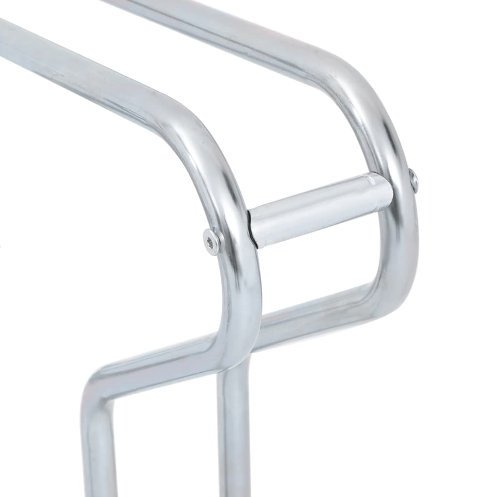 vidaXL Suport pentru 2 biciclete de sine stătător, oțel galvanizat vidaXL Suport pentru 2 biciclete de sine stătător, oțel galvanizat