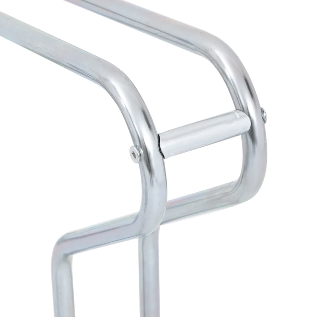 vidaXL Suport pentru 6 biciclete de sine stătător, oțel galvanizat vidaXL Suport pentru 6 biciclete de sine stătător, oțel galvanizat
