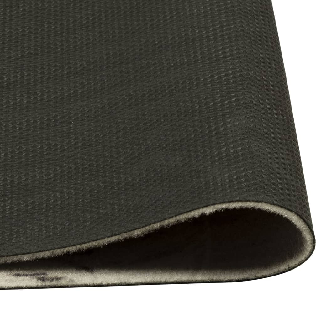 vidaXL Covor de bucătărie lavabil Coffee, maro, 45x150 cm, catifea vidaXL Covor de bucătărie lavabil Coffee, maro, 45x150 cm, catifea