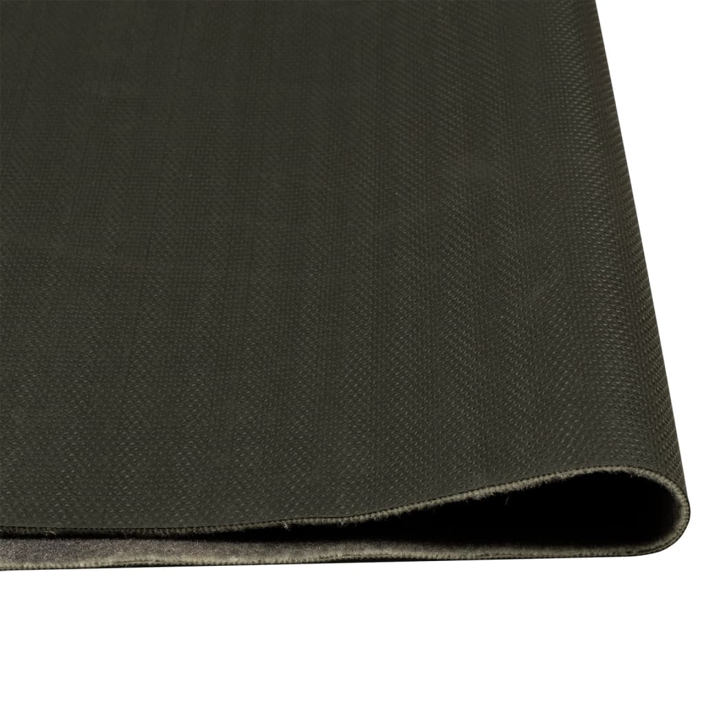 vidaXL Covor de bucătărie lavabil, sticlă vin, 45x150 cm, catifea vidaXL Covor de bucătărie lavabil, sticlă vin, 45x150 cm, catifea