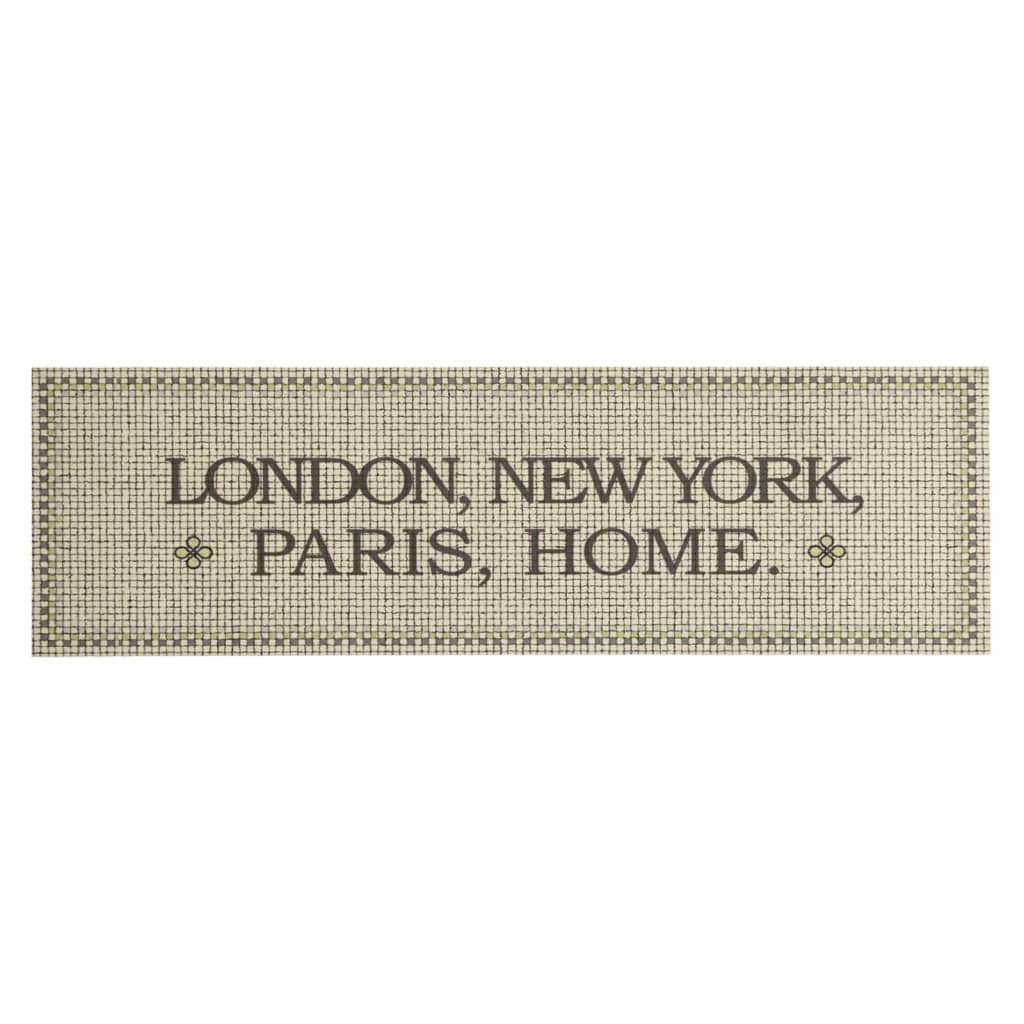 vidaXL Covor de bucătărie lavabil Capital Home, 45x150 cm, catifea vidaXL Covor de bucătărie lavabil Capital Home, 45x150 cm, catifea