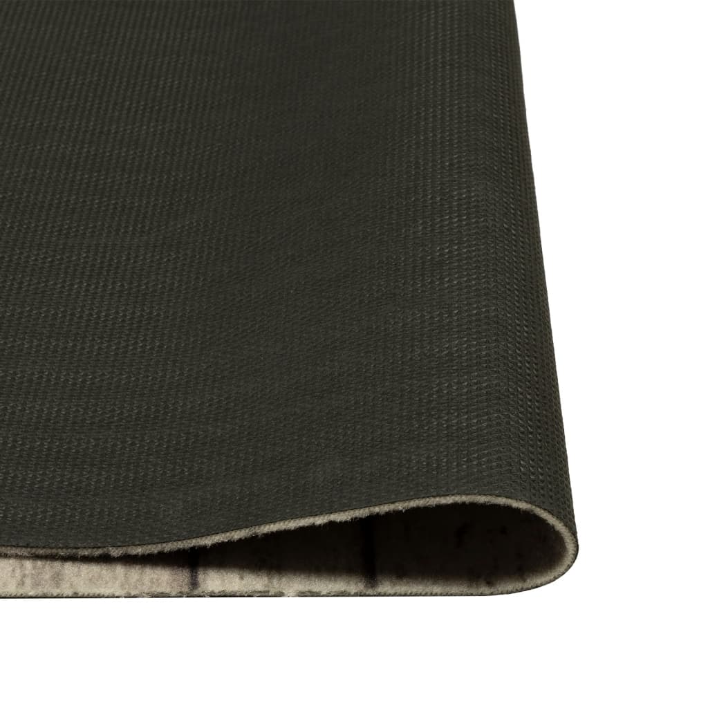 vidaXL Covor de bucătărie lavabil, model gard, 60x180 cm, catifea vidaXL Covor de bucătărie lavabil, model gard, 60x180 cm, catifea