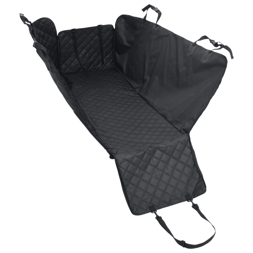 vidaXL Husă scaun auto pentru câini, negru, 137x46x50 cm vidaXL Husă scaun auto pentru câini, negru, 137x46x50 cm