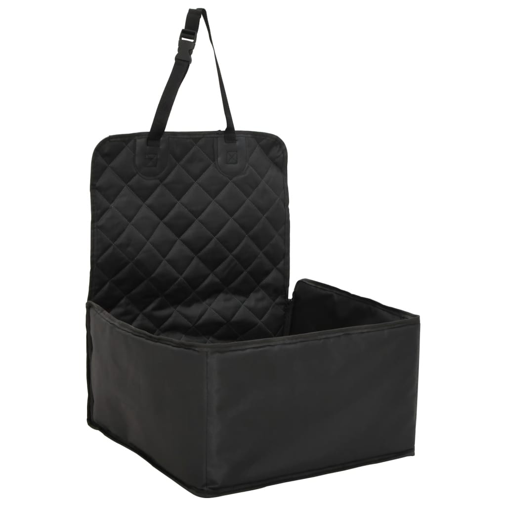 vidaXL Scaun auto pentru câini, negru, 45x45x25/55 cm vidaXL Scaun auto pentru câini, negru, 45x45x25/55 cm