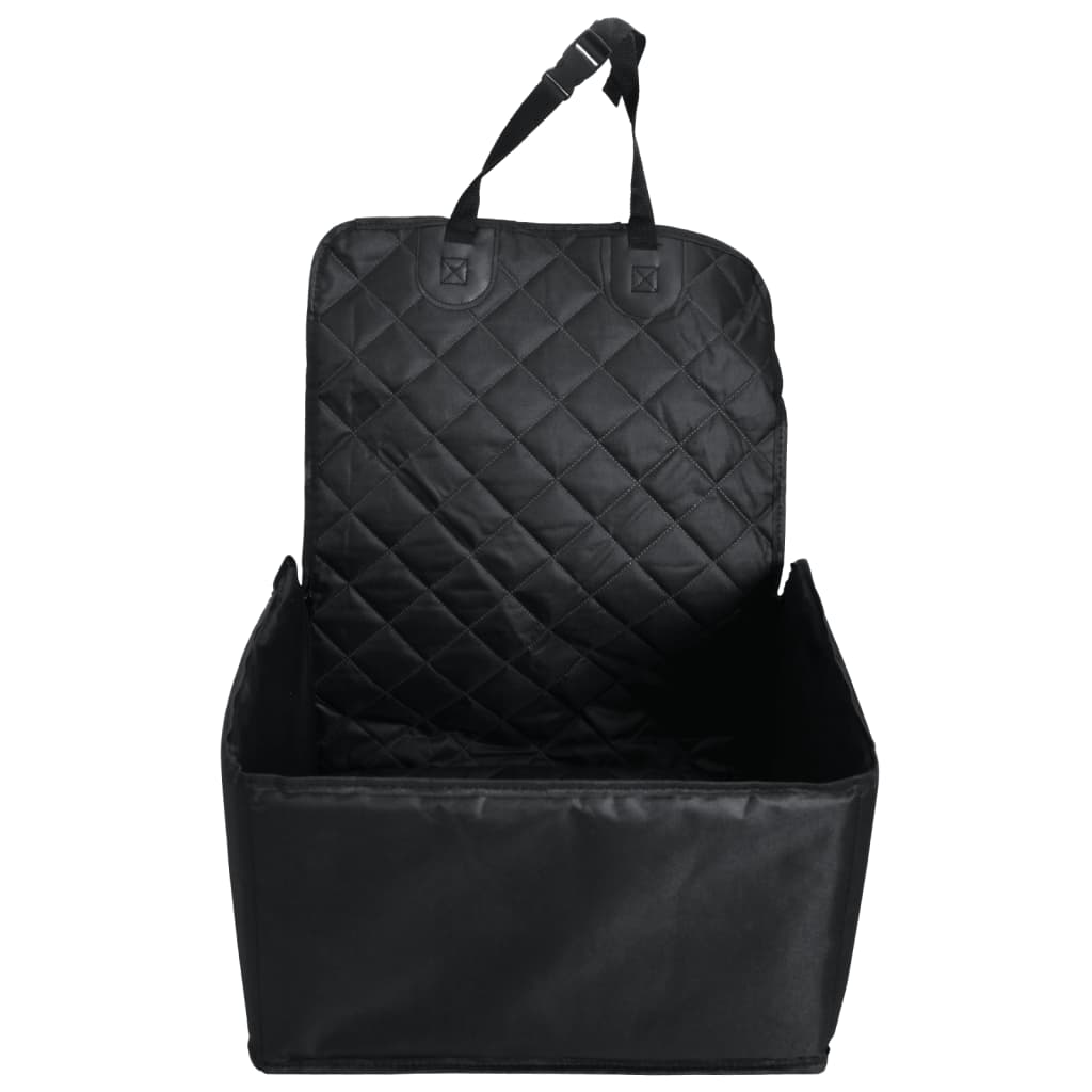 vidaXL Scaun auto pentru câini, negru, 45x45x25/55 cm vidaXL Scaun auto pentru câini, negru, 45x45x25/55 cm