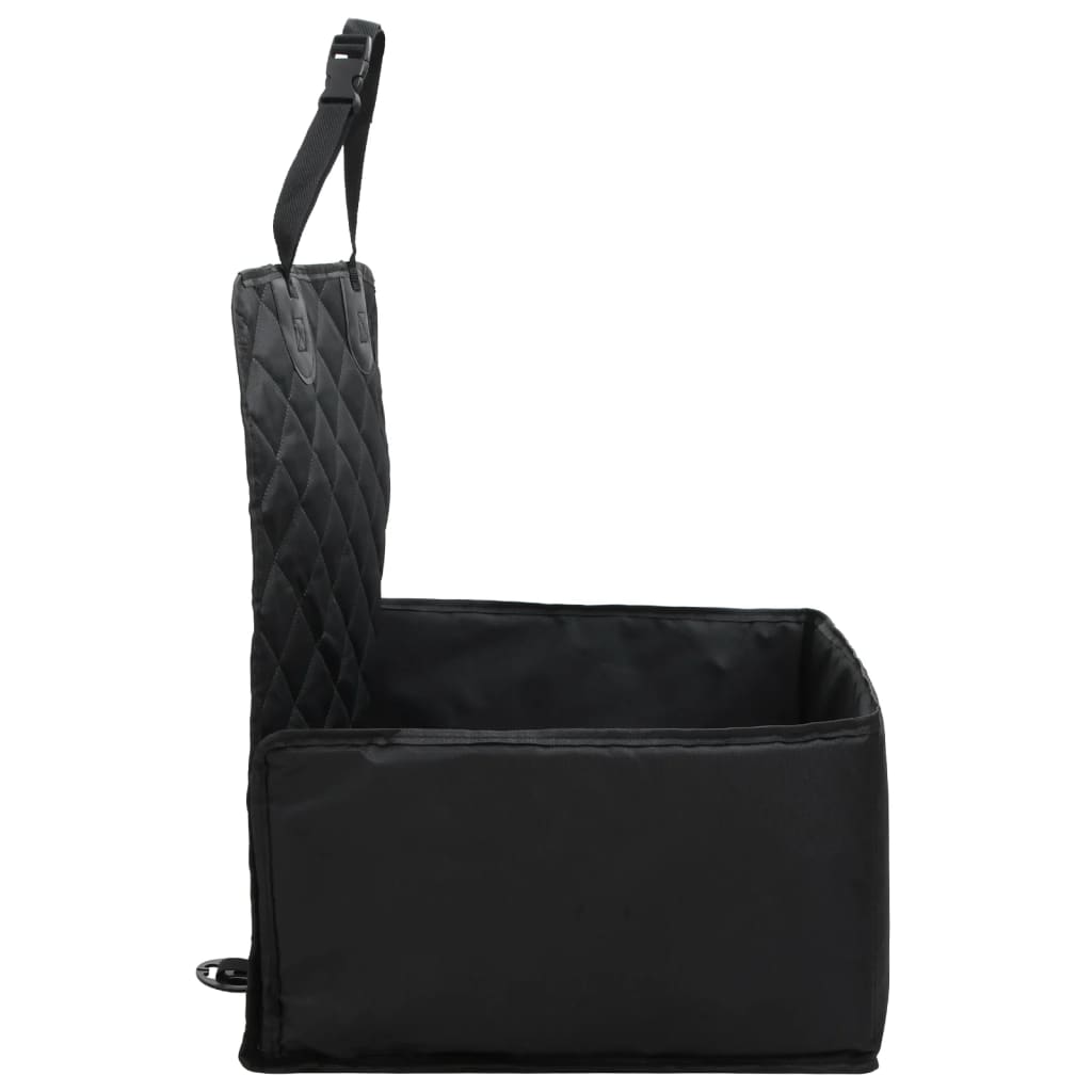 vidaXL Scaun auto pentru câini, negru, 45x45x25/55 cm vidaXL Scaun auto pentru câini, negru, 45x45x25/55 cm